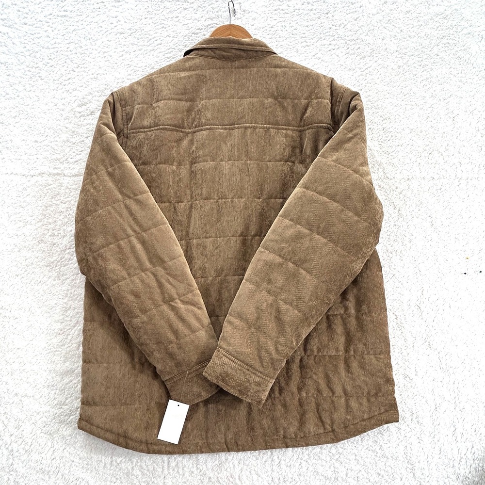 Weatherproof Vintage Jacket Men's Kangaroo XL/EG Corduroy ButtonFront Quilted - Picture 6 of 10